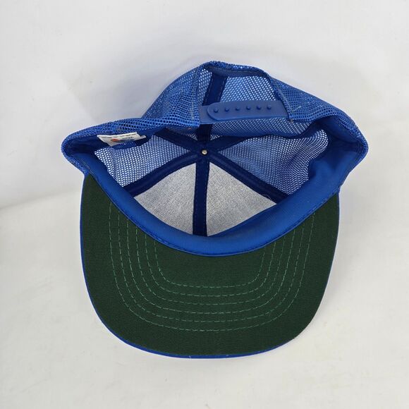 Kansas City Royals Trucker Cap Mesh 1980s Retro Snapback Universal Industries - Picture 9 of 13